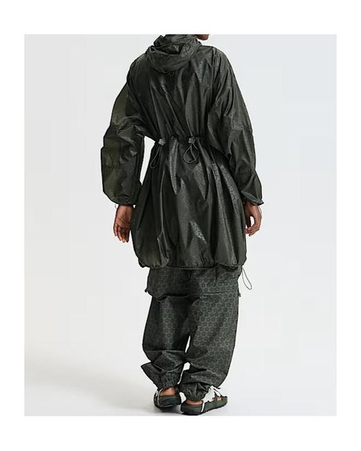 The North Face Gray X Cecilie Bahnsen Emma Long Wind Jacket