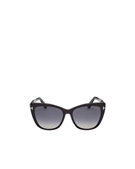 Tom Ford White Eyewear Cat-Eye Sunglasses