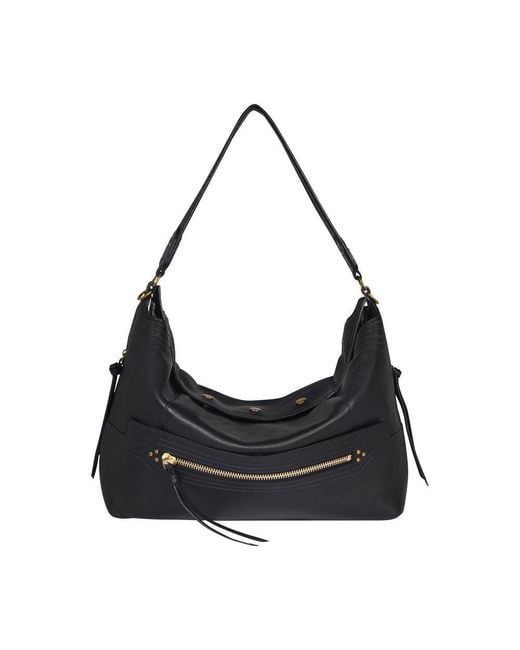 Jérôme Dreyfuss Black Lucky L Hobo Bag