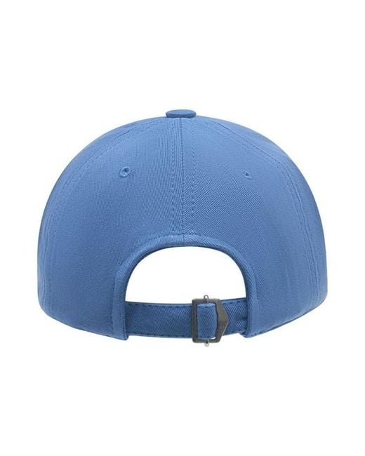 Isabel Marant Blue Embroidered Baseball Cap