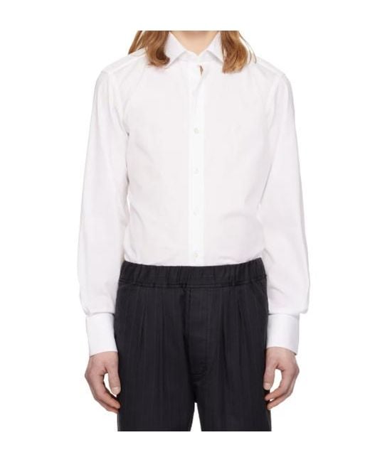 Tom Ford White Logo Shirt for men