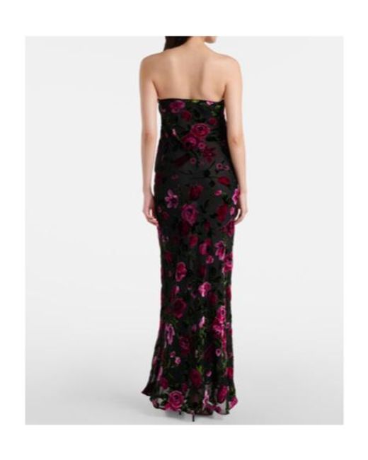 Rodarte Purple Velvet Devoré Gown