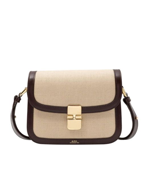 A.P.C. Natural Grace Small Shoulder Bag