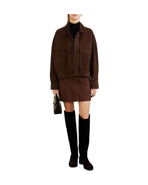 Arma Brown Suede Jacket