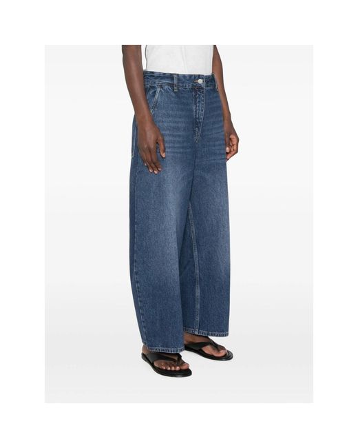 Studio Nicholson Blue Belt Loop Jeans