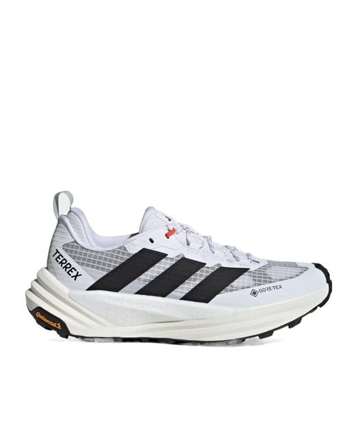Adidas White Terrex Trail Running Shoes for men