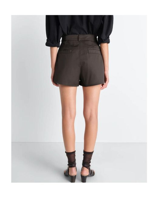 Lemaire Gray Button Shorts