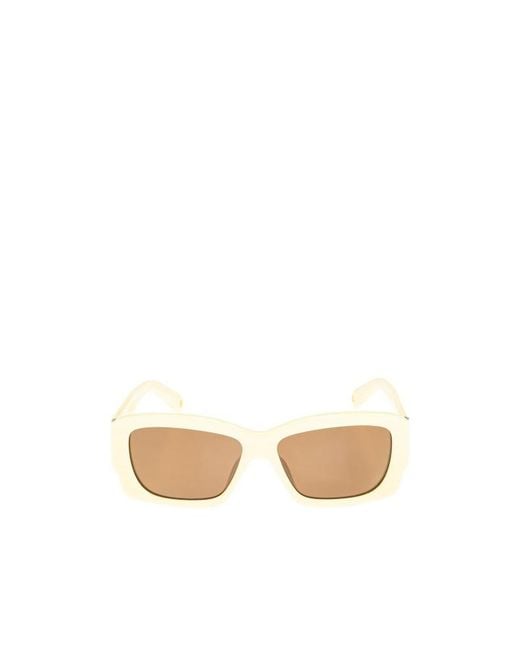 Jacquemus Natural Rectangle Frame Sunglasses for men