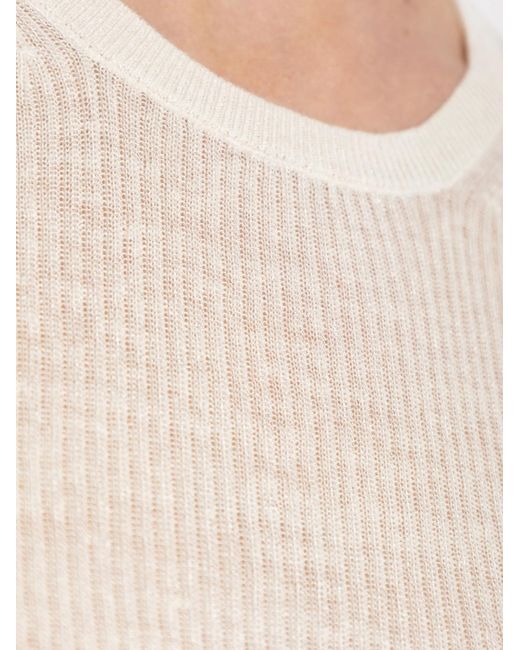 Theory White Long Sleeve Top
