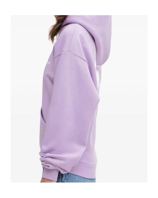 Coperni Purple Hooded Pouch Top