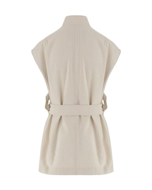 Dries Van Noten Natural Belted Jacket