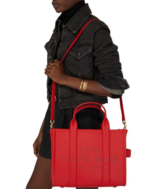 Marc Jacobs Red Small Logo Shoulder Bag