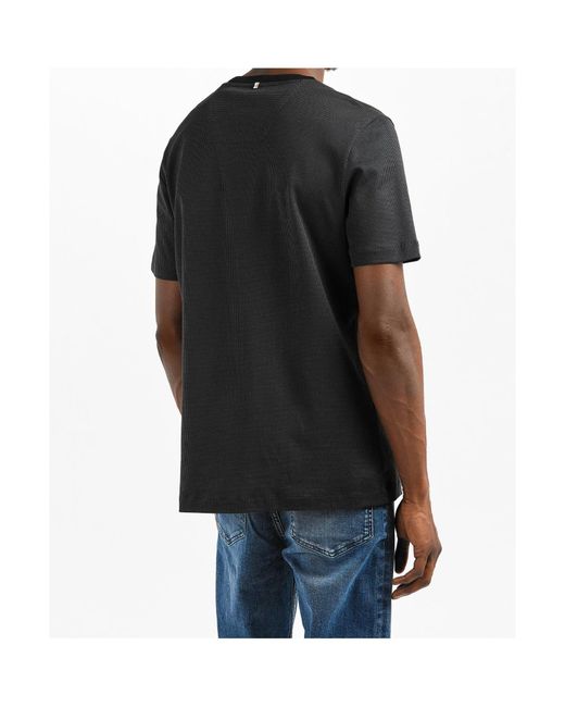 Boss Black Short-Sleeve Crew-Neck T-Shirt for men