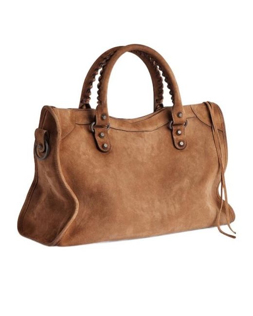 Balenciaga Brown Le City Medium