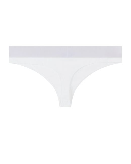 Tom Ford White Logo Waist Slip Briefs
