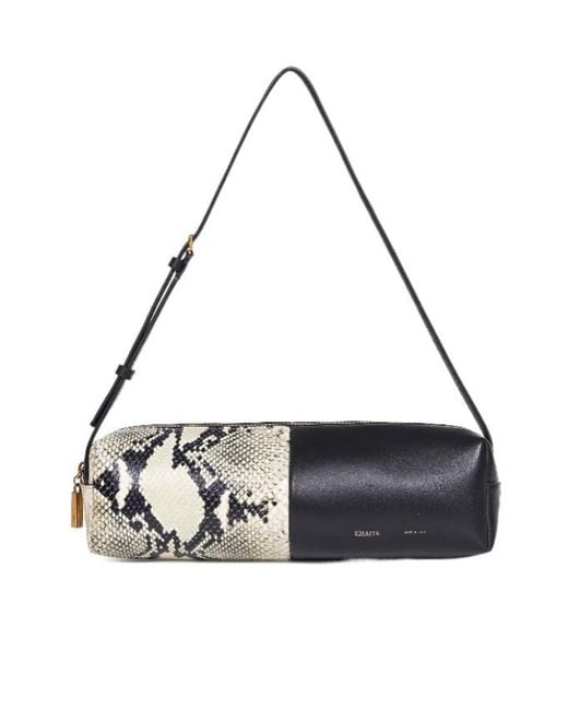 Khaite Metallic Kye Paneled Shoulder Bag