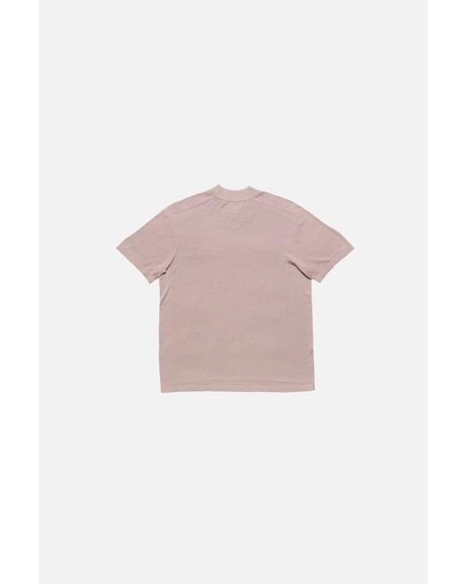 Acne Pink Embroidered Knitted T-Shirt for men