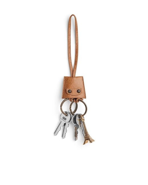 Balenciaga White Le City Charm Eiffel
