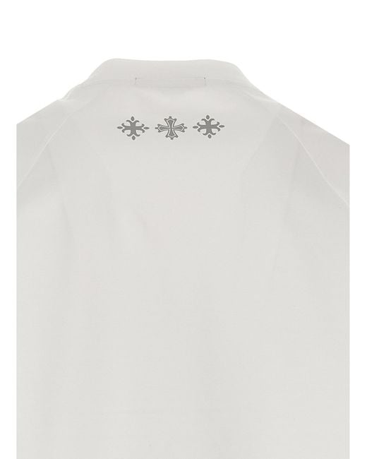 Tatras White Logo-Print Cotton T-Shirt for men