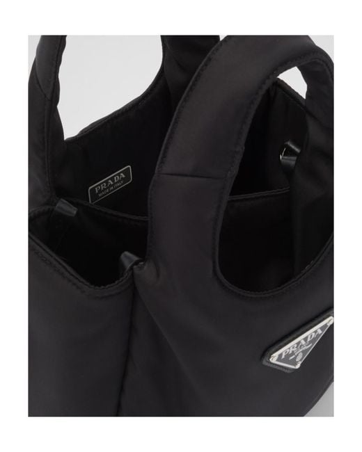Prada Black Soft Padded Re-Nylon Mini-Bag