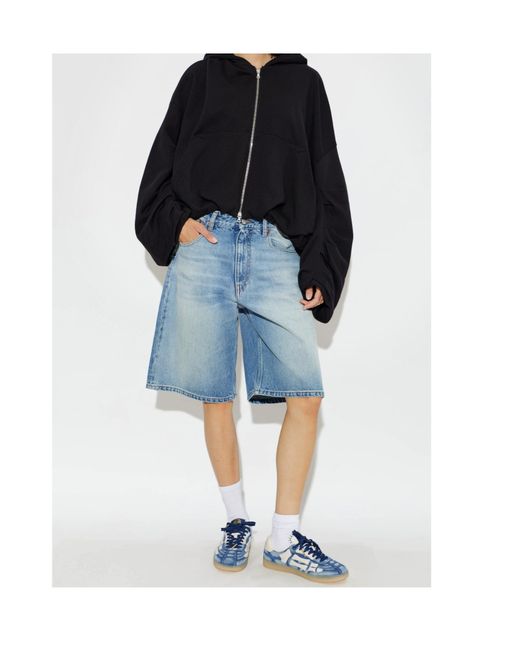 Amiri Blue Pacific Football Sneakers