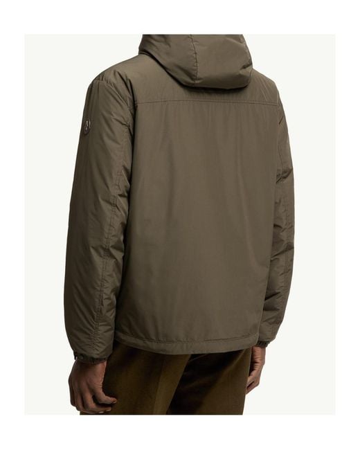 Moncler Green Austerin Hooded Short Down Jacket for men