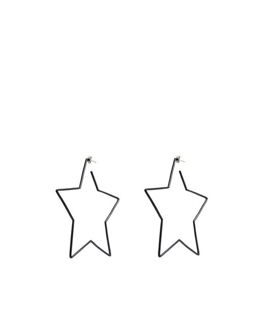 Isabel Marant White Metal Earrings