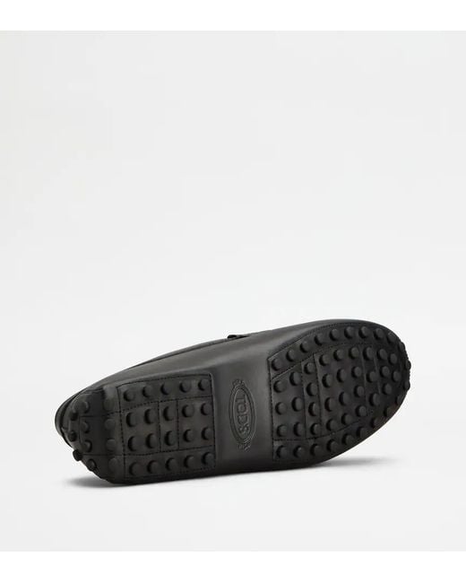 Tod's Black Penny Driving Loafers for men