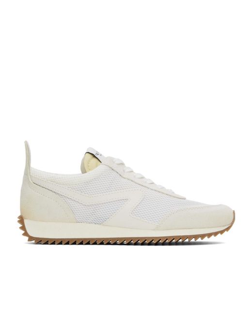 Rag & Bone White Retro Runner Sneakers