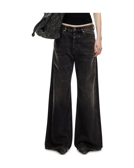 DIESEL Black 1996 D-Sire L32 Jeans