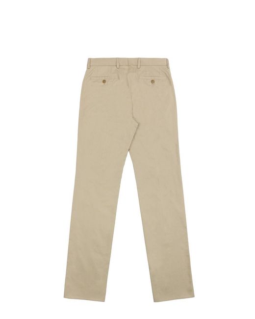 Ferragamo Natural Straight Casual Pants for men