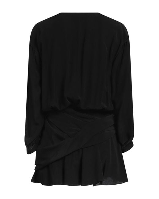 Balenciaga Black Short Dresses