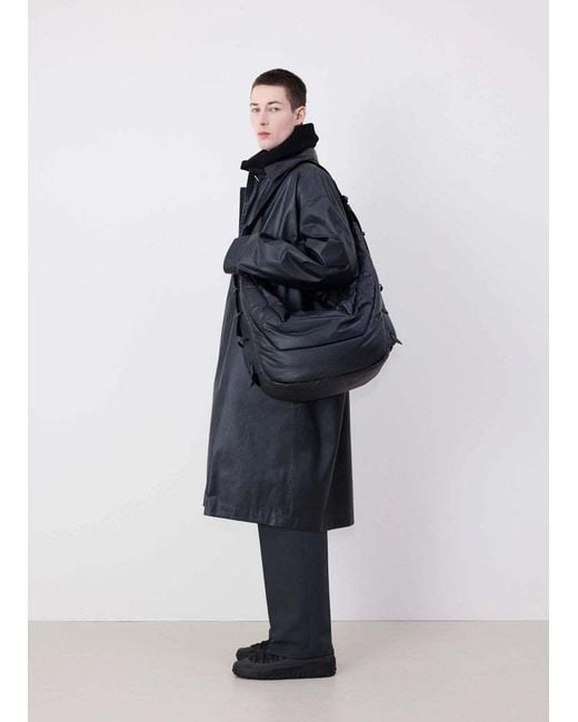 Lemaire Black Large Soft Game Bag
