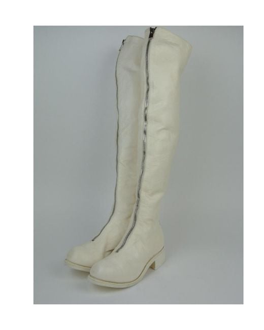Guidi Green Zippered Boots