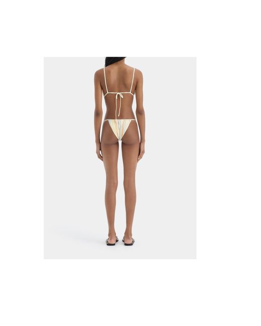 Sir Natural Striped Bikini Top