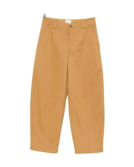 Closed Multicolor Romi Diagonal-Pockets Trousers