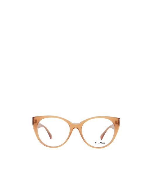 Max Mara Multicolor Round Frame Glasses