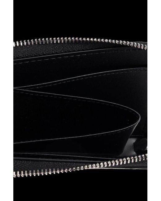 MCM Black Logo Wallet