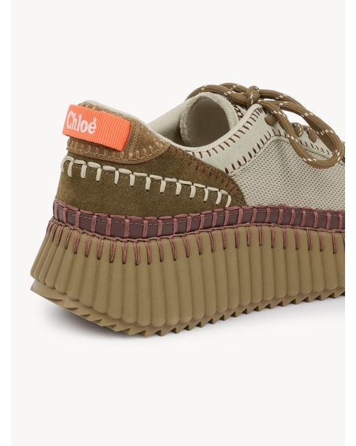 Chloé Brown Nama Sneaker