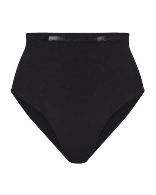Skims Black Elastic Waist Underwear