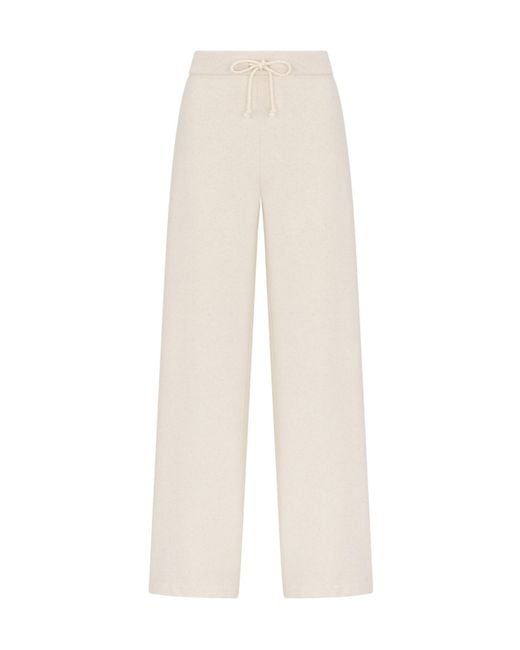 Dior White Flared Pants