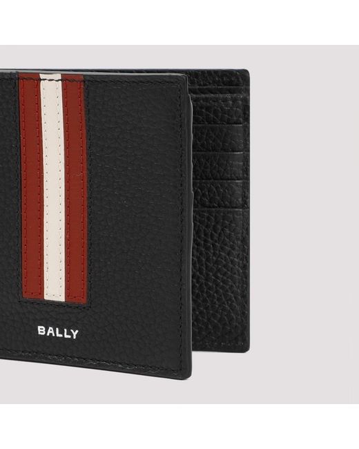 Bally Black Logo Wallet for men