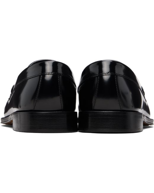 Tom Ford Black Round-Toe Loafers for men