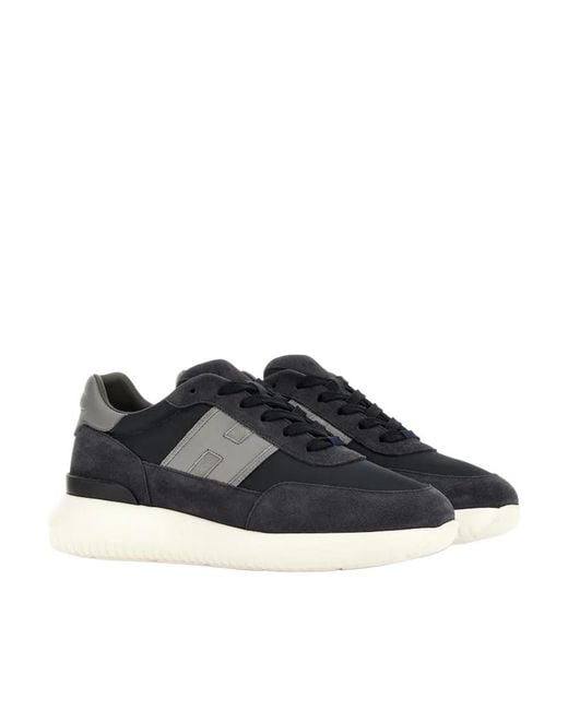 Hogan Black Interactive³ Sneakers for men