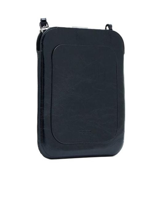Giorgio Armani Black Leather Shoulder Bag