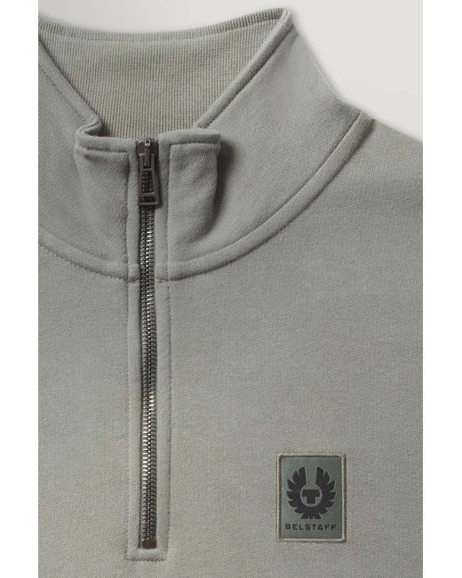 Belstaff Gray Long-Sleeved Sweatshirt for men