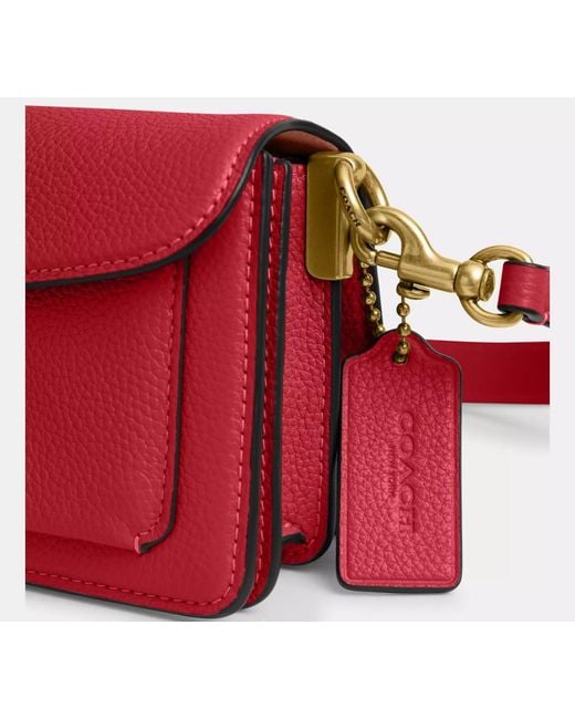 COACH Red Tabby Shoulder Bag 20