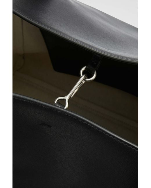 Jil Sander Black Medium Knot Tote Bag