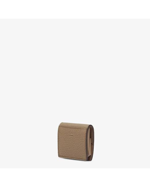 Fendi Brown Leather Coin Purse
