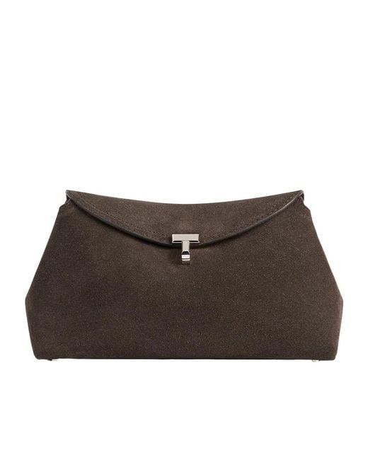 Totême Brown Flap Shoulder Bag